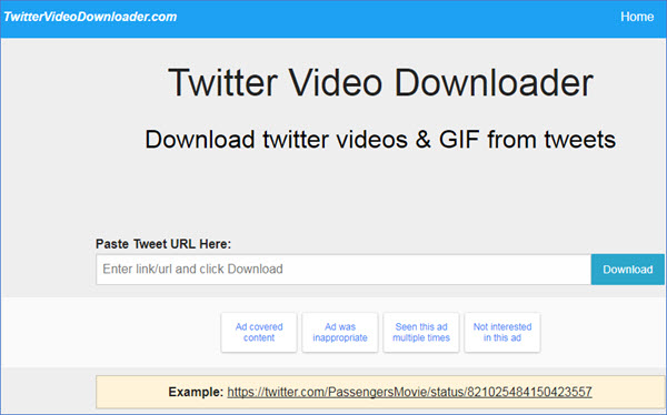 Dead straightforward Process to Download Short Videos from Twitter