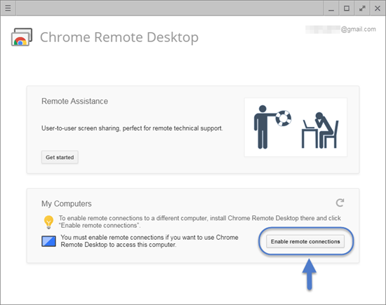 Part 1 Using Chrome Remote Desktop Service