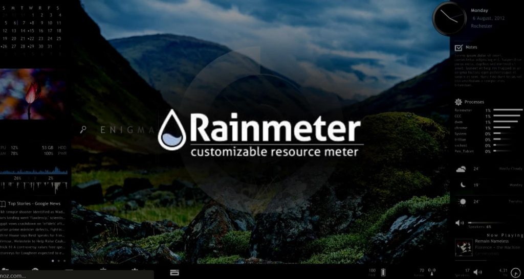 Rainmeter Download For Windows 10 and 7