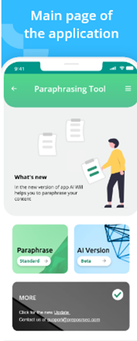 5 - Paraphrasing App for Professional Writers to Produce Optimized Content