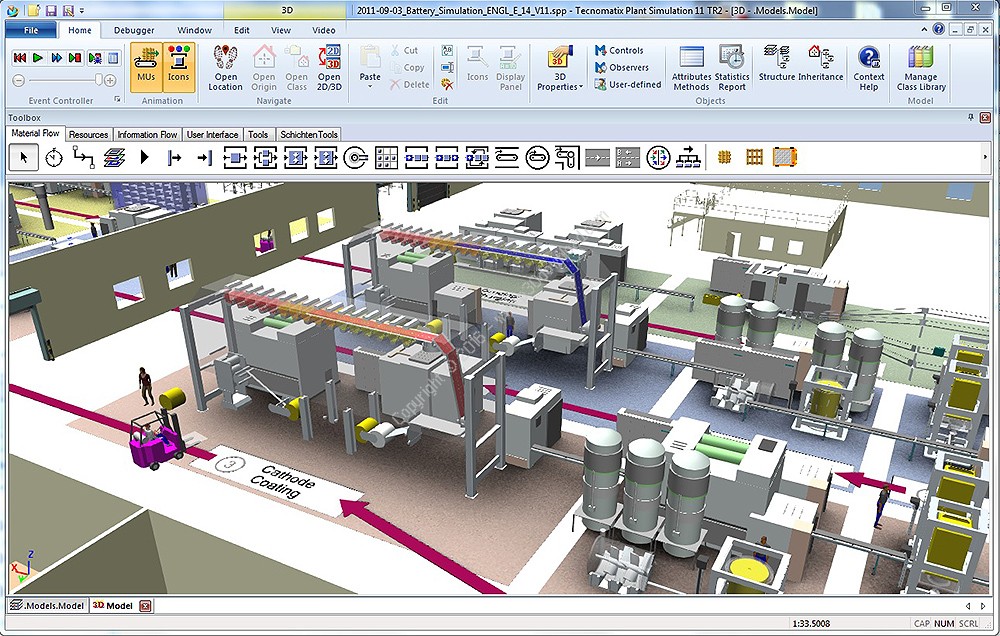 Siemens Tecnomatix Plant Simulation 15 Free