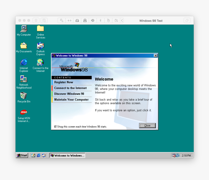 Download Windows 98 ISO