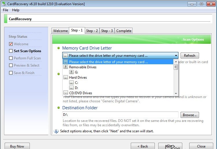 Download CardRecovery 6.10