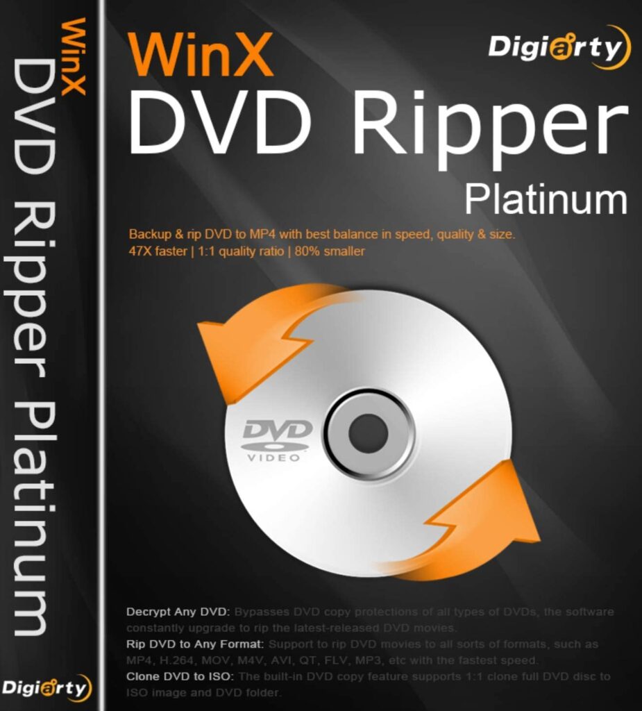 WinX DVD Ripper Platinum 8.21.1