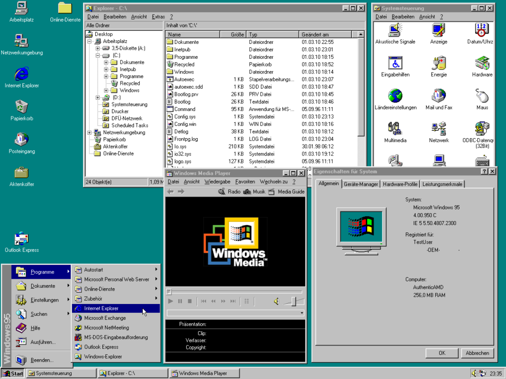 Windows 95 ISO Free