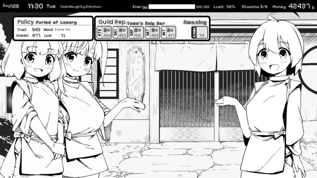 Living With Sister: Monochrome Fantasy PC Game