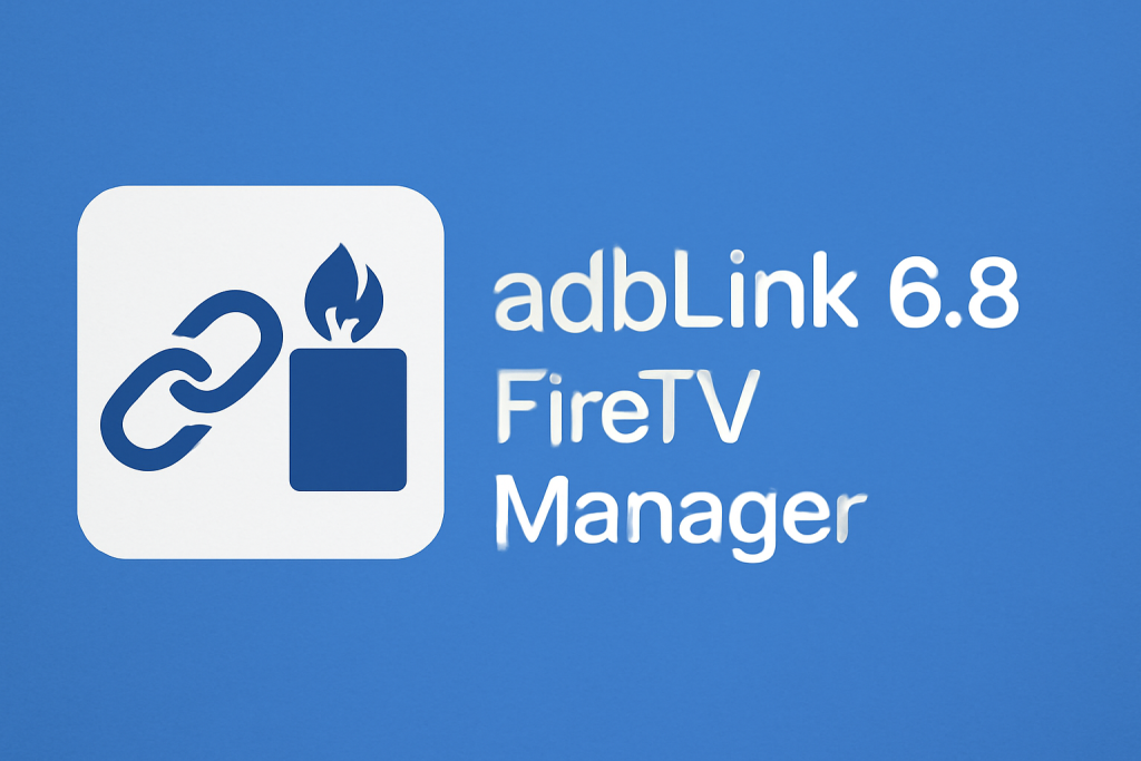 adbLink 6.8: FireTV Manager For Windows Free Download adbLink 6.8: FireTV Manager For Windows Free Download