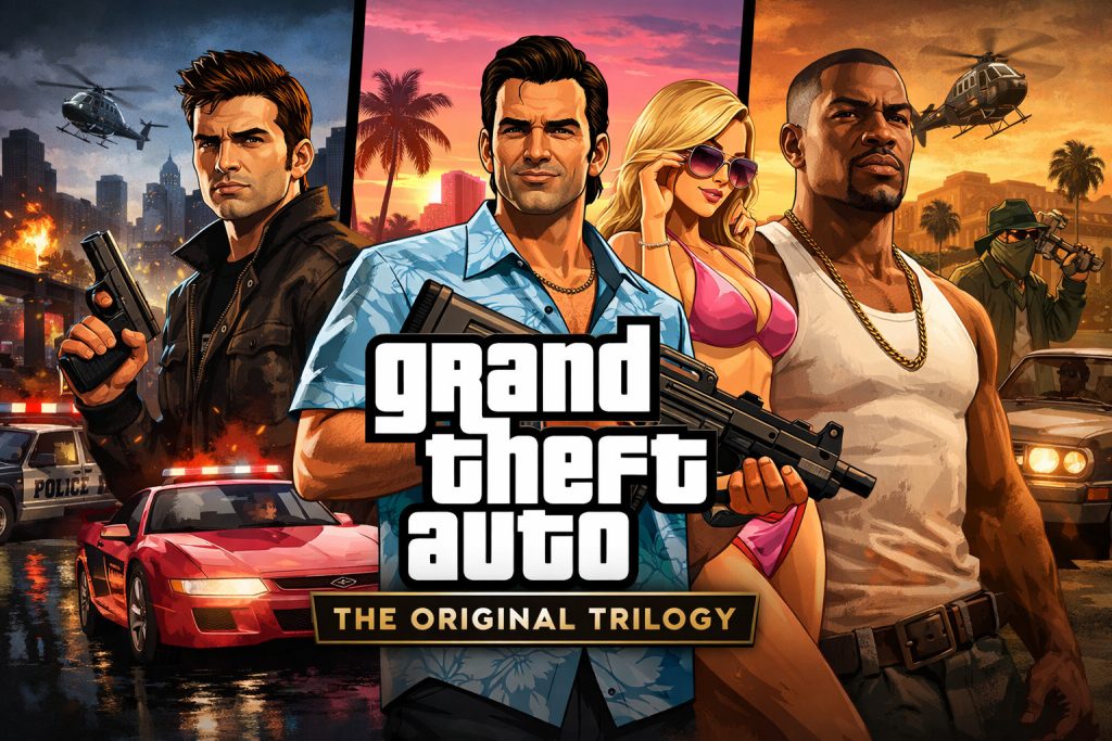 Grand Theft Auto: The Original Trilogy PC Game Grand Theft Auto: The Original Trilogy PC Game