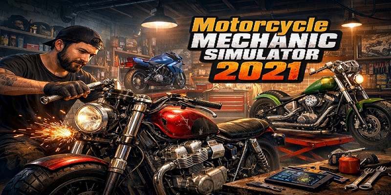 Motorcycle Mechanic Simulator 2021 PC Game
