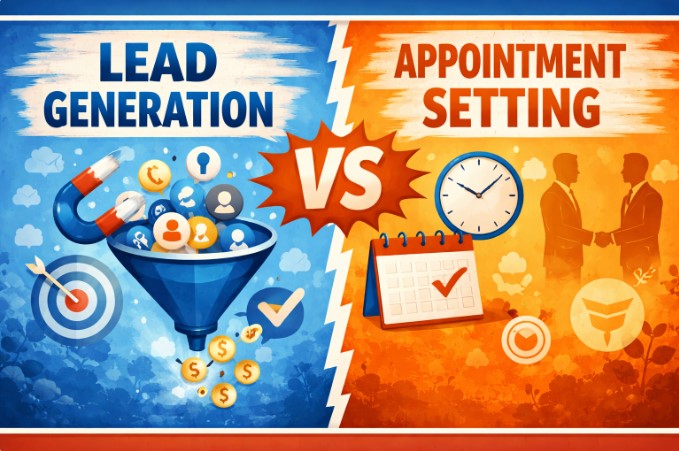 Lead Generation vs Appointment Setting: What Works Best?