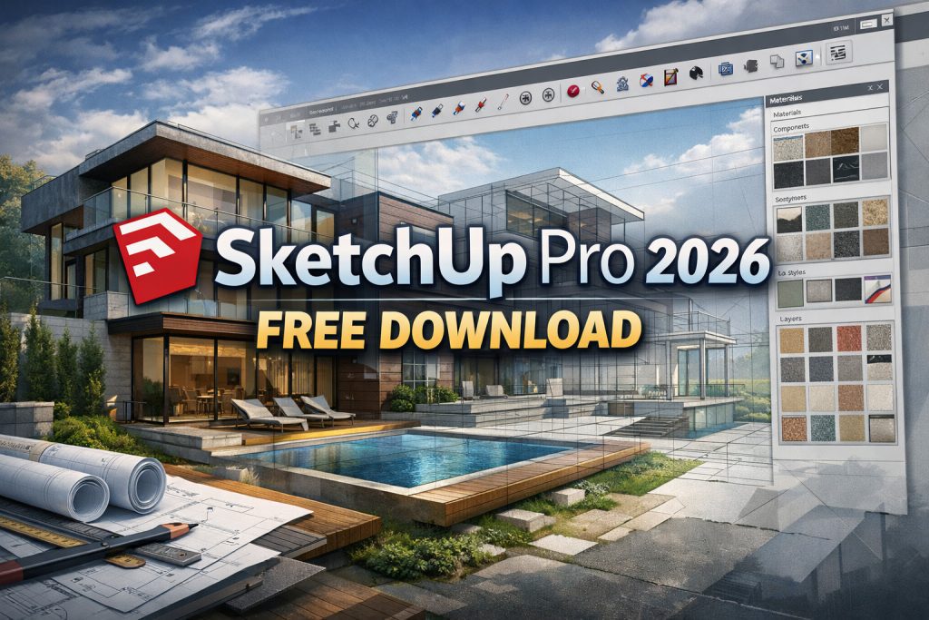 SketchUp Pro 2026 Free Download 1024x683 - SketchUp Pro 2026 Free Download