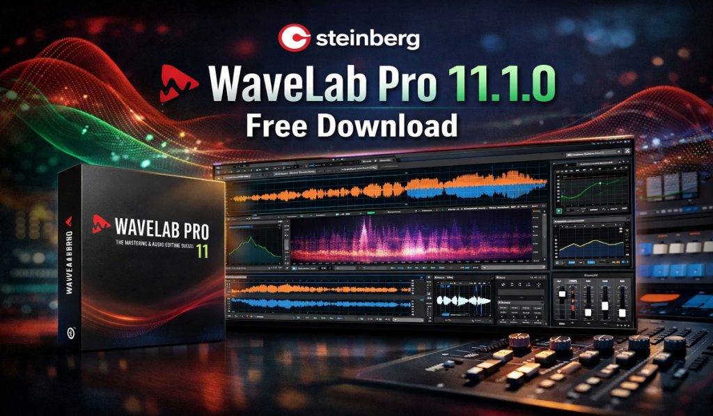Steinberg WaveLab Pro 11.1.0 Free Download 1024x597 - Steinberg WaveLab Pro 11.1.0 For macOS Free Download
