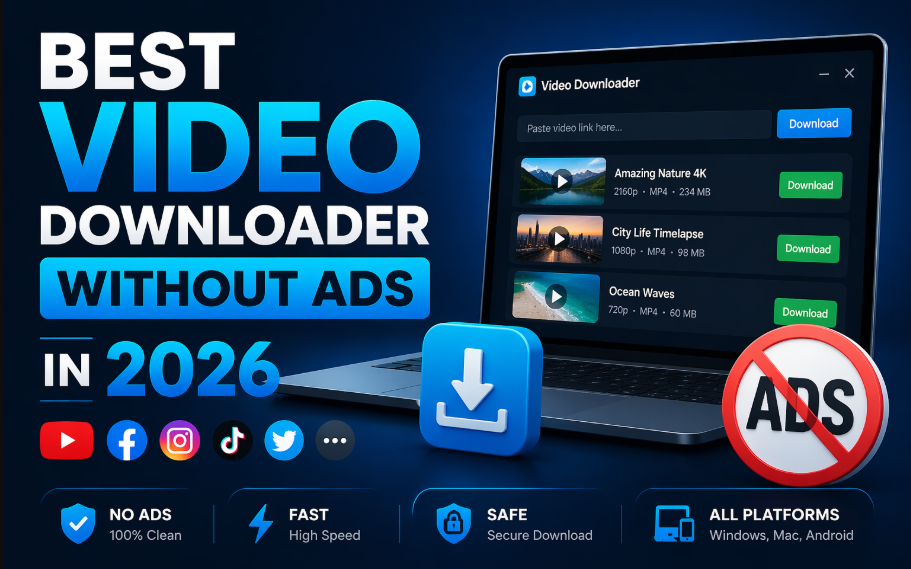 Best Video Downloader Without Ads in 2026 (Complete Comparison Guide)