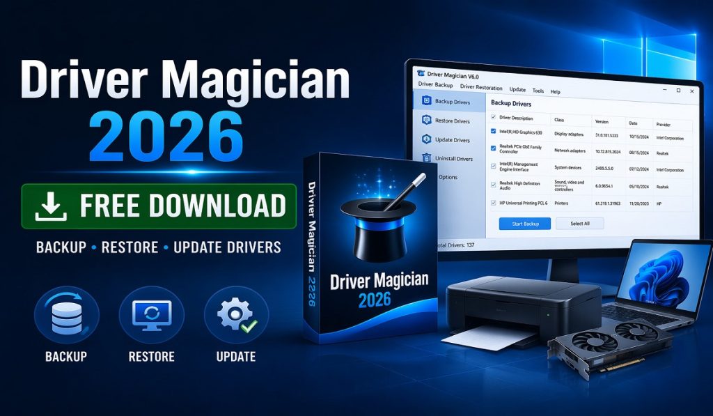 Driver Magician 2026 Free Download