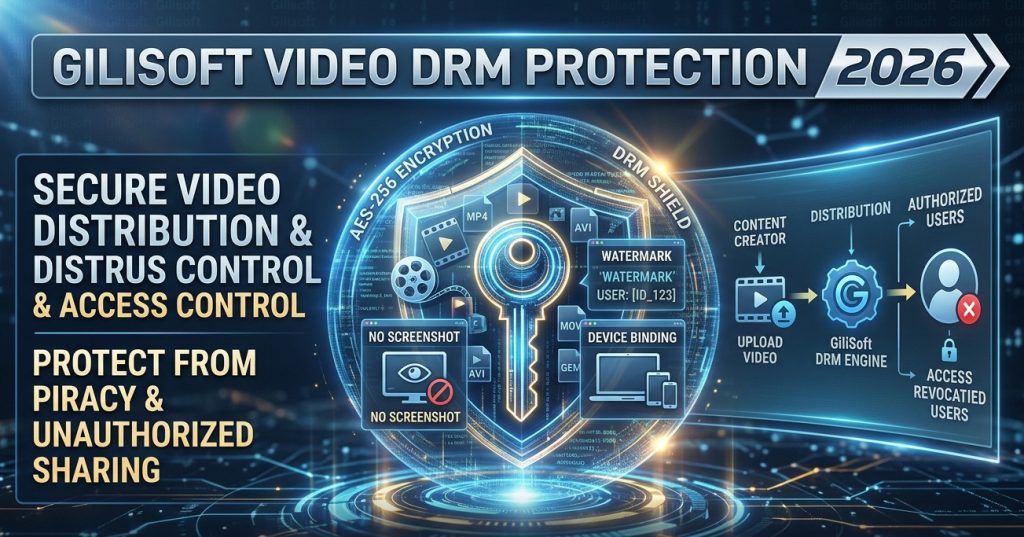Gilisoft Video DRM Protection 2026 Free Download