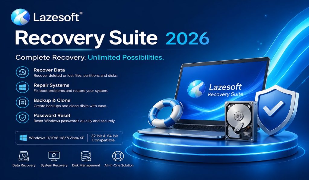 Lazesoft Recovery Suite 2026 Free Download