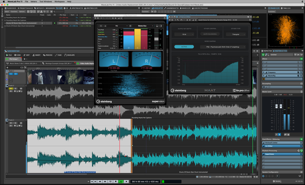 Steinberg WaveLab Pro 11.1.0 For macOS Free