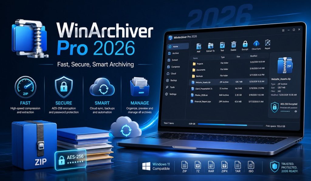 WinArchiver Pro 2026 Free Download