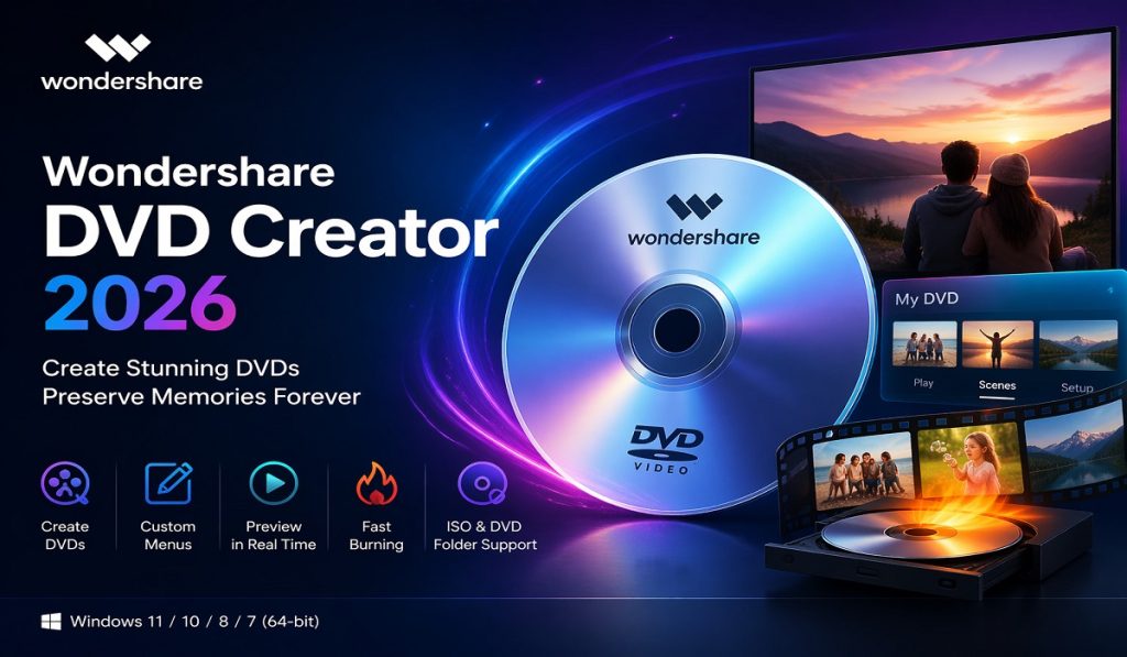 Wondershare DVD Creator 2026 Free Download