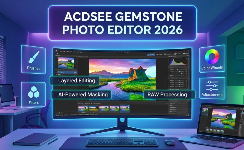 ACDSee Gemstone Photo Editor 2026 Free Download ACDSee Gemstone Photo Editor 2026 Free Download