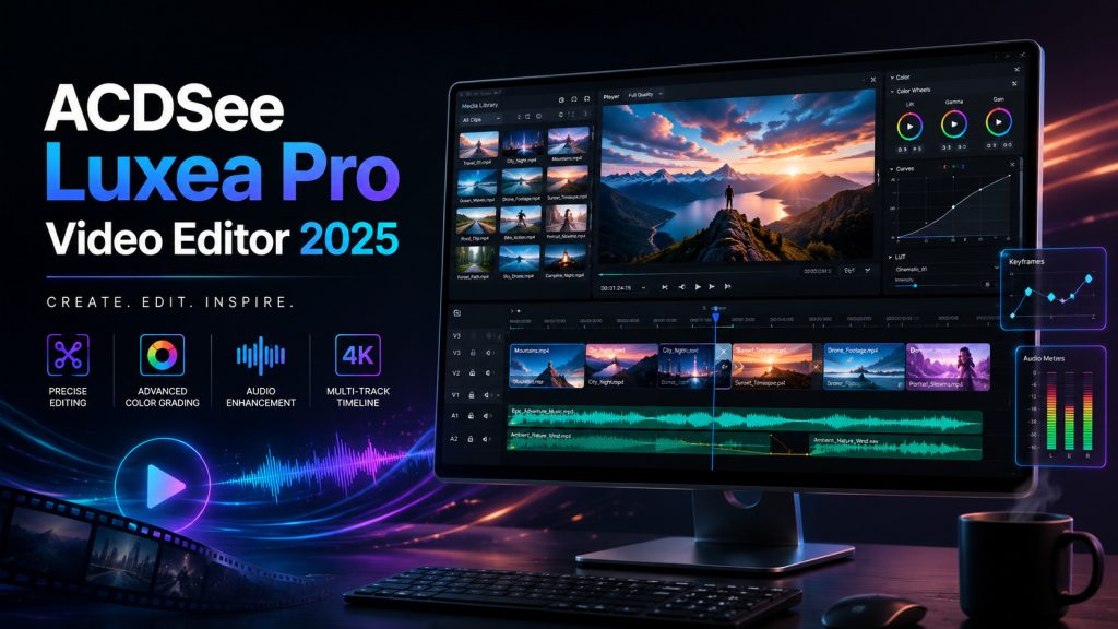 ACDSee Luxea Pro Video Editor 2025 Free Download