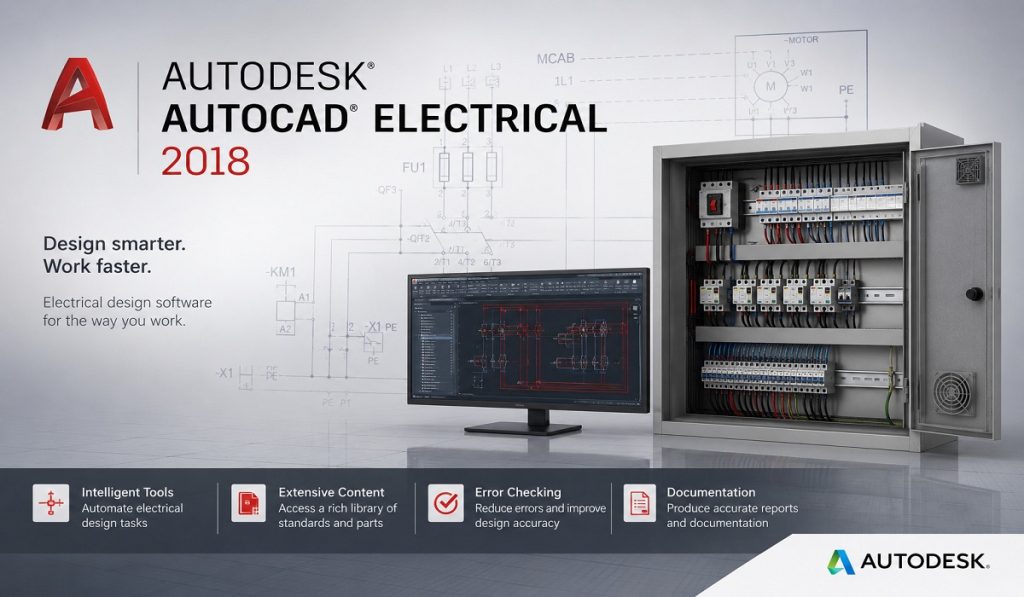 Autodesk AutoCAD Electrical 2018 Free Download