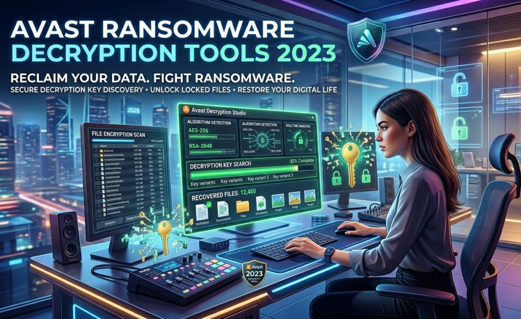 Avast Ransomware Decryption Tools 2023 Free Download