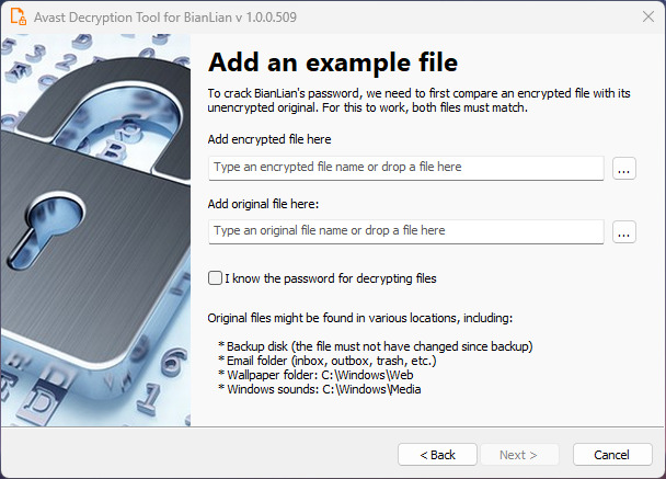 Avast Ransomware Decryption Tools 2023