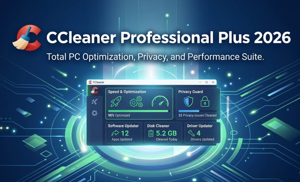 CCleaner Professional Plus 2026 Free Download
