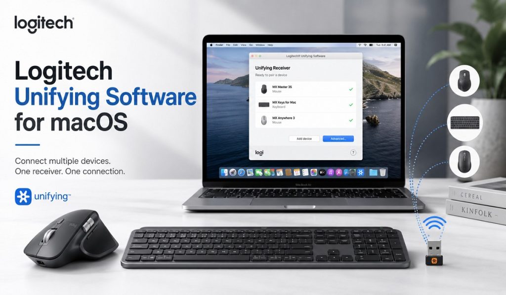 Logitech Unifying Software For macOS Free Download