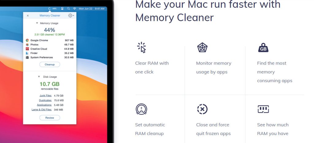 Nektony Memory Cleaner For macOS