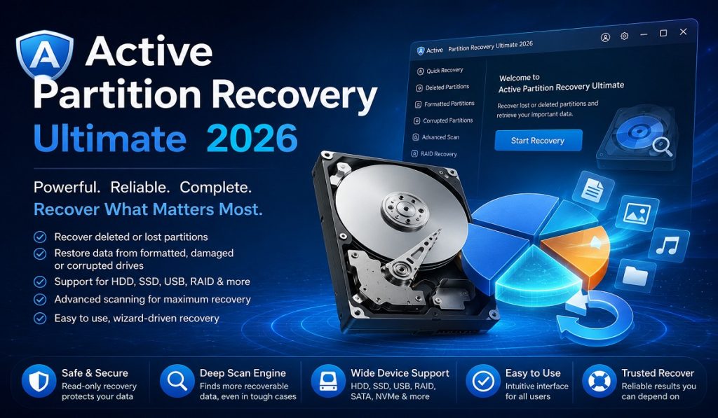 Active Partition Recovery Ultimate 2026 Free Download Active Partition Recovery Ultimate 2026 Free Download