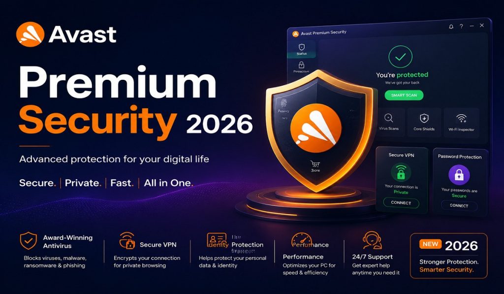Avast Premium Security 2026 Free Download