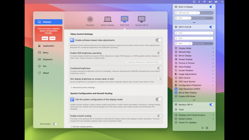 BetterDisplay For macOS Free
