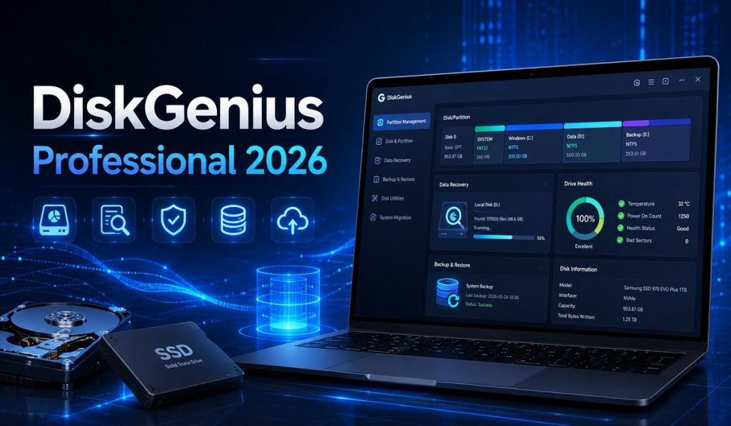 DiskGenius Professional 2026 Free Download