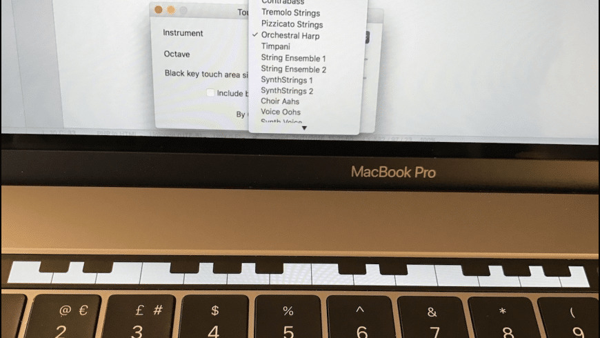 Download Touch Bar Piano For macOS