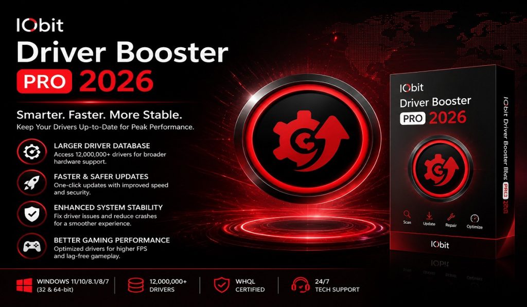 IObit Driver Booster Pro 2026 Free Download