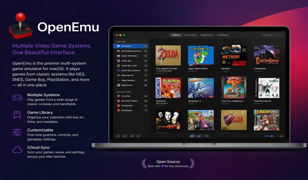 OpenEmu For macOS Free Download