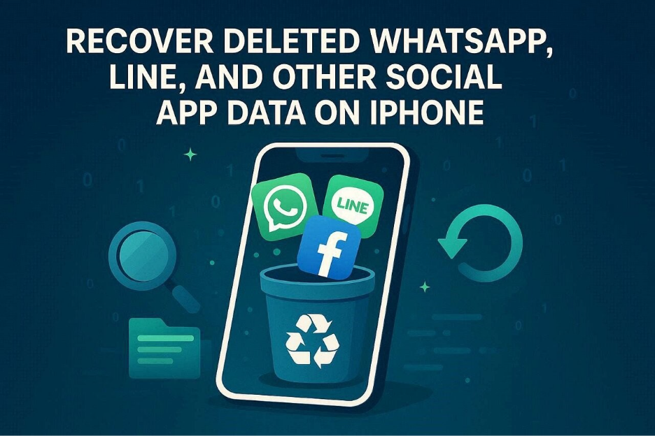 Recover Deleted WhatsApp, LINE, and Other Social App Data on iPhone 