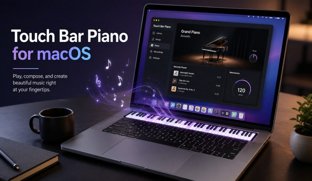 Touch Bar Piano For macOS Free Download
