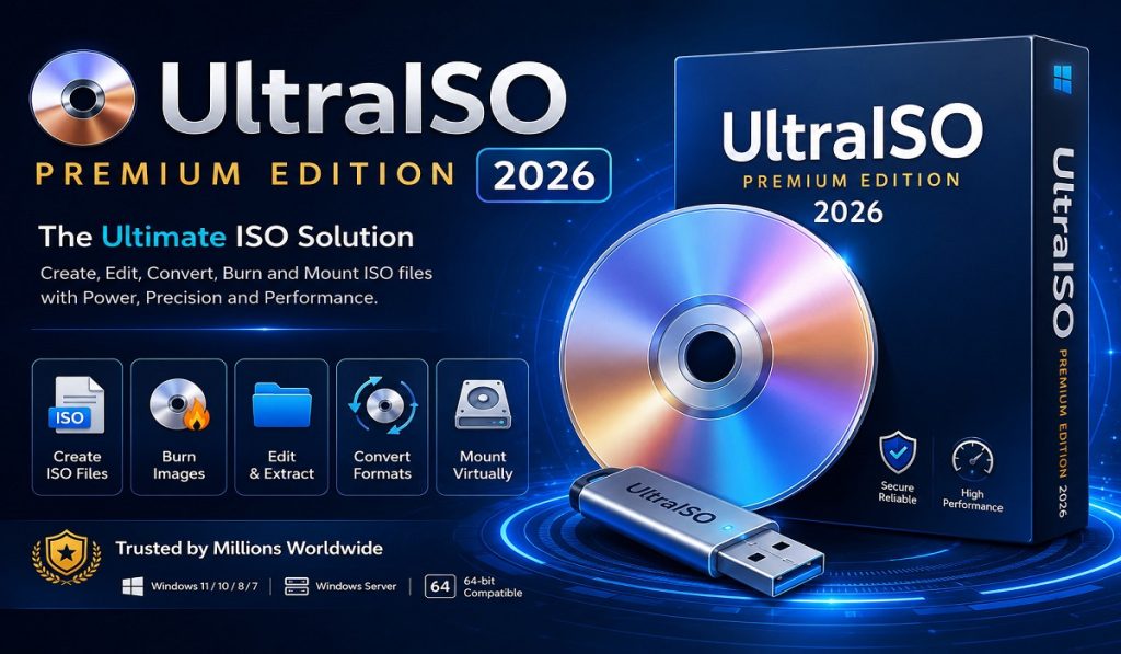 UltraISO Premium Edition 2026 Free Download UltraISO Premium Edition 2026 Free Download