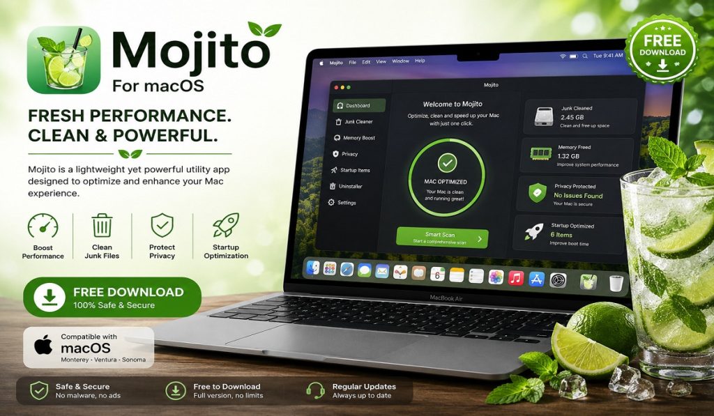 Mojito For macOS Free Download Mojito For macOS Free Download