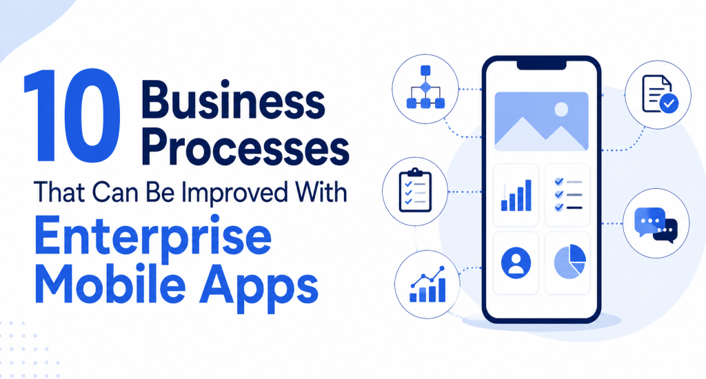 10 Business Processes That Can Be Improved With Enterprise Mobile Apps